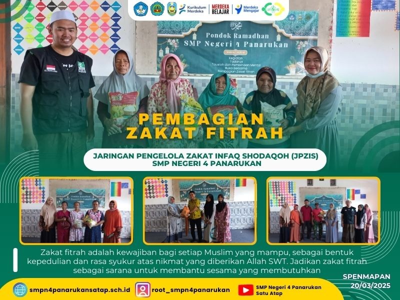 Pembagian  Zakat Fitrah