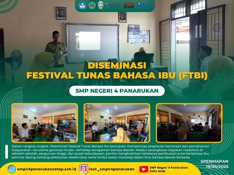 DISEMINASI FESTIVAL TUNAS BAHASA IBU (FTBI)