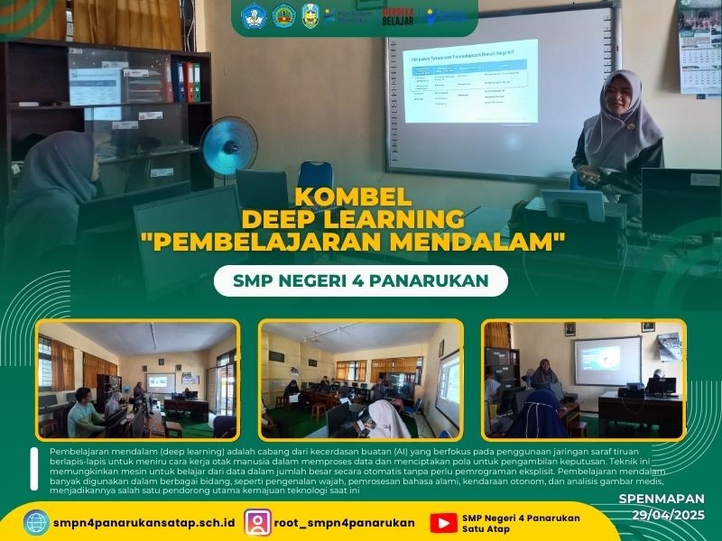 Kombel Deep Learning  "Pembelajaran Mendalam"