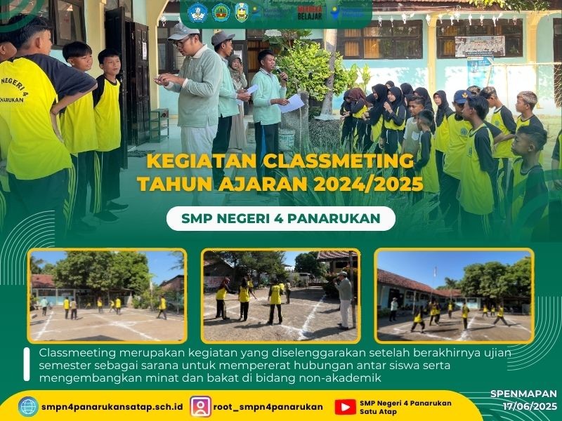 Kegiatan Classmeting Tahun Ajaran 2024/2025