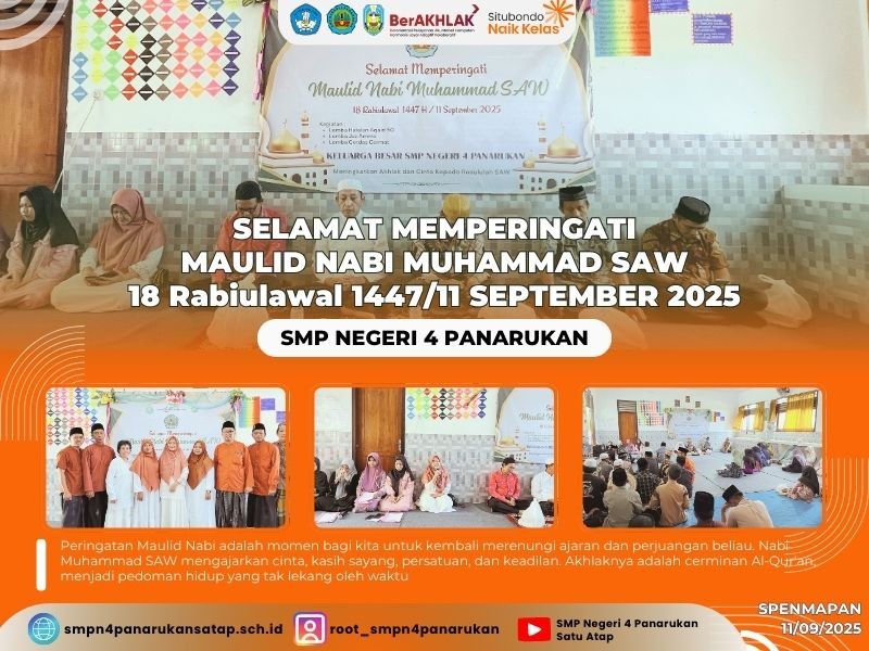 Selamat Memperingati Maulid Nabi Muhammad SAW 2025