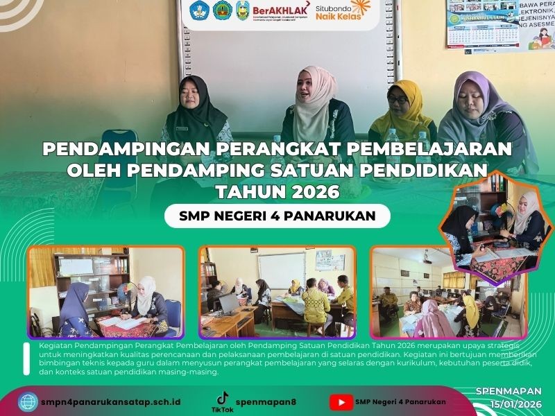 PENDAMPINGAN PERANGKAT PEMBELAJARAN OLEH PENDAMPING SATUAN PENDIDIKAN TAHUN 2026