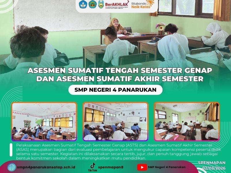 ASESMEN SUMATIF TENGAH SEMESTER GENAP DAN ASESMEN SUMATIF AKHIR SEMESTER